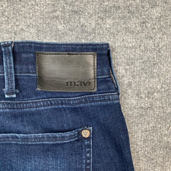 Mavi Jeans Mens 38 Marcus Slim Straight Leg High Rise Denim Stretch Cotton - Picture 11 of 16